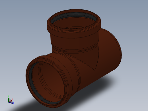 160mm PVC管件三通