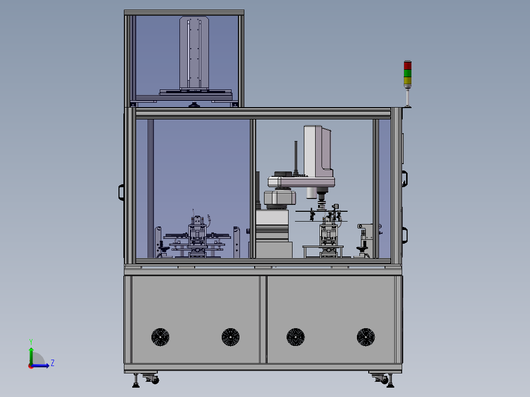 测试机－方案2（前）左视图