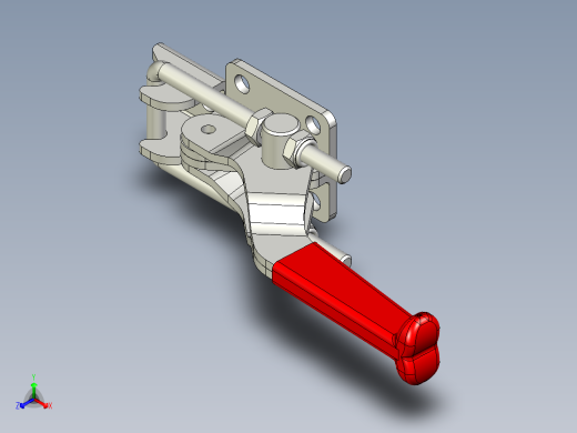 門閂式夾鉗SSP(A)-3D多系列多零件图纸模型