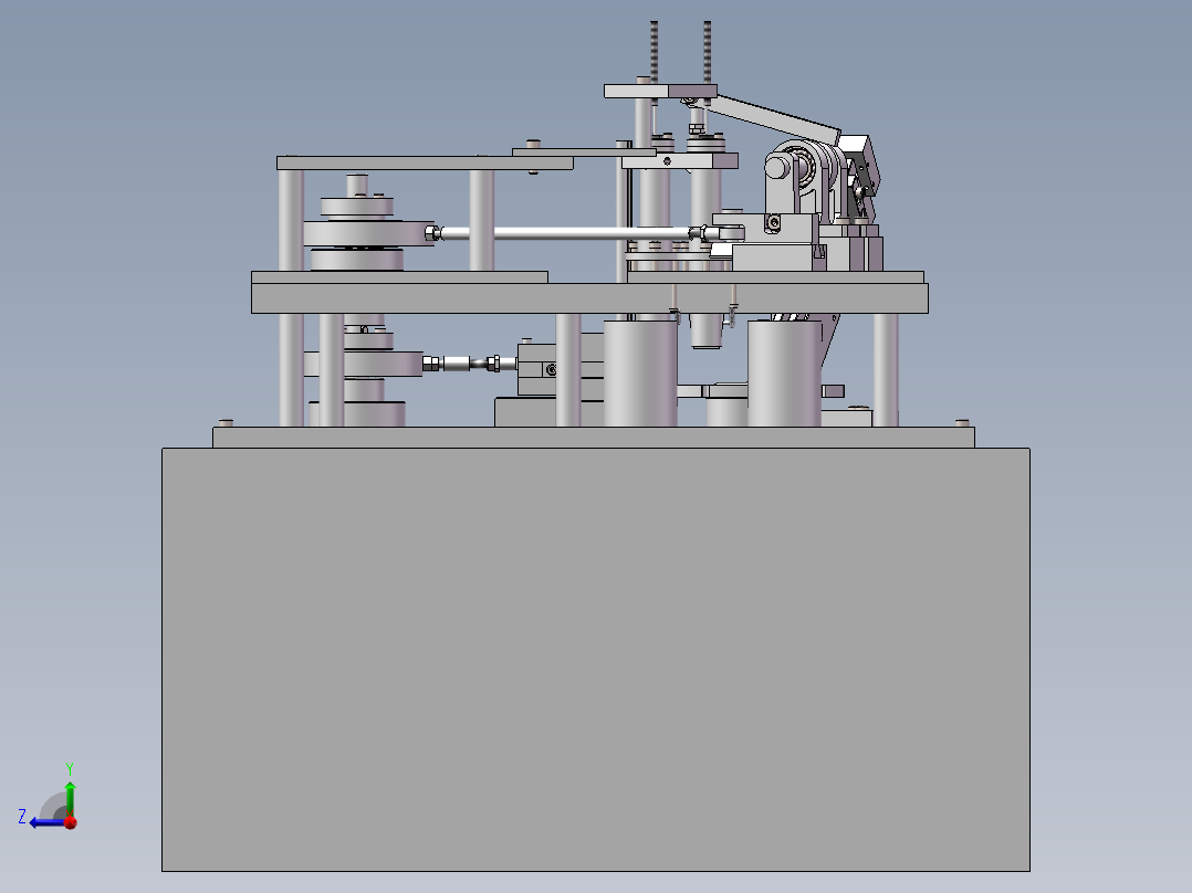 自动装配机右视图