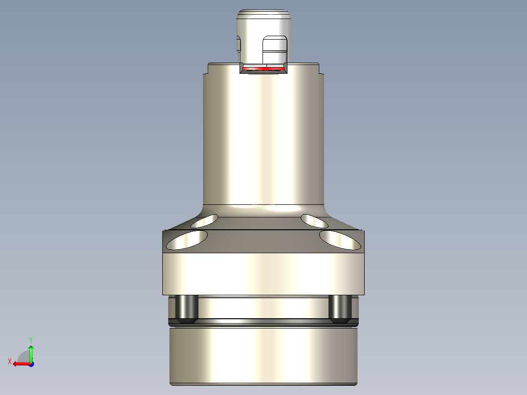 KOSMEKSFA2000-M2N-120-H50多系列多零件图纸模型多系列多零件图纸模型后视图