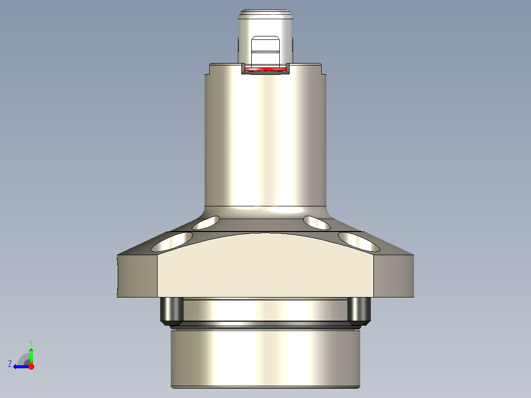 KOSMEKSFA2000-M2N-120-H50多系列多零件图纸模型多系列多零件图纸模型右视图
