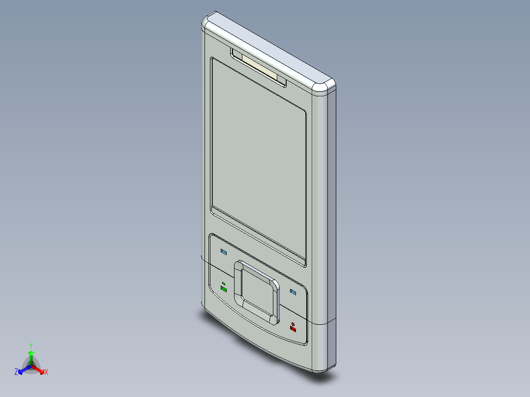 手机10正等轴测图
