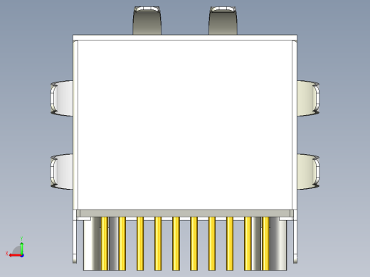 RJ45插座后视缩略图