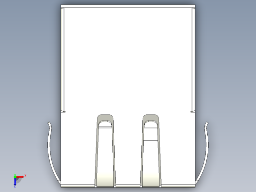 RJ45插座俯视缩略图