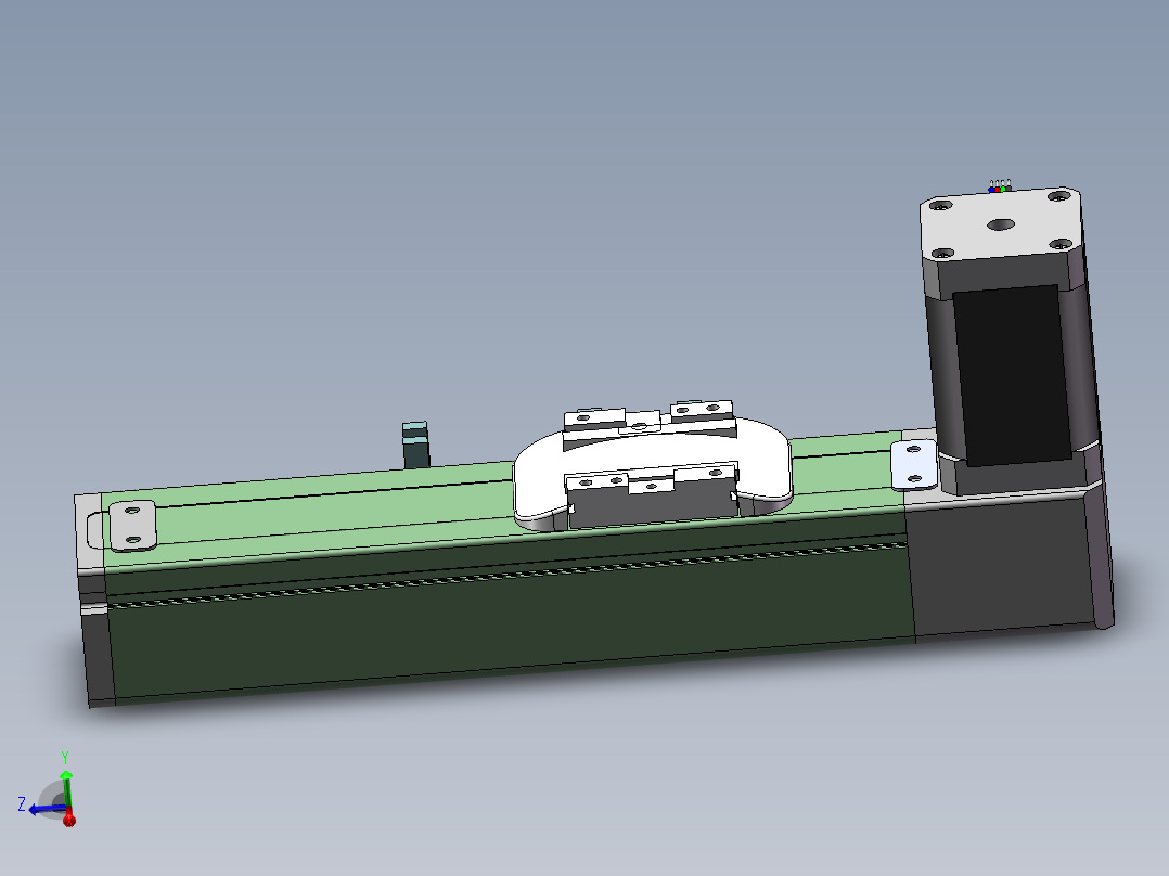MTB同步带半封闭MTB5-32-BW-42 主视图