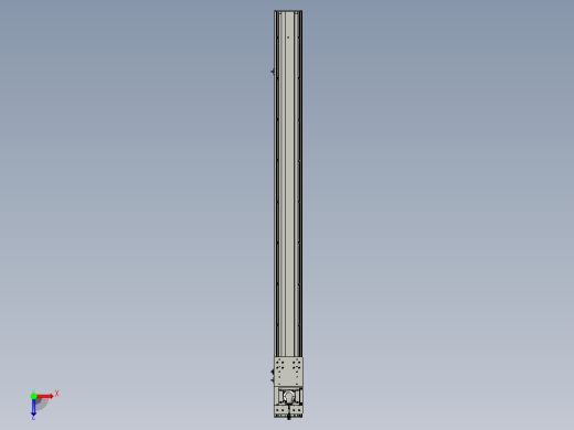 东锦齿条传动DH136G-S1650-BU-减速机+P400W俯视缩略图