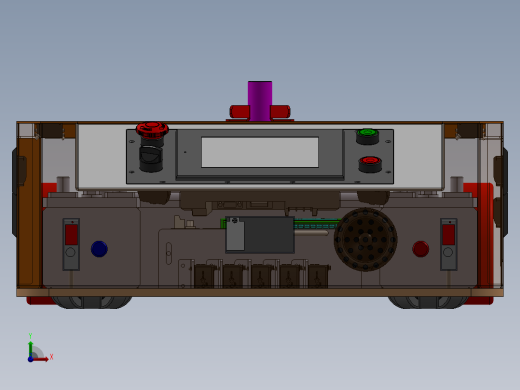 自动引导车AGV小车sw21可编辑前视缩略图