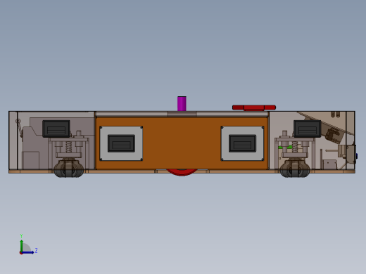 自动引导车AGV小车sw21可编辑左视缩略图
