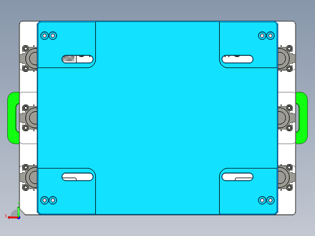 d15_top_case_al_笔记本CNC工装夹具三维模型cnc2后视图