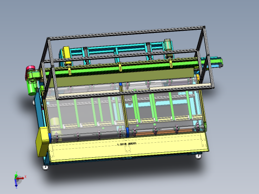 密封条生产线收料台sw18可编辑
