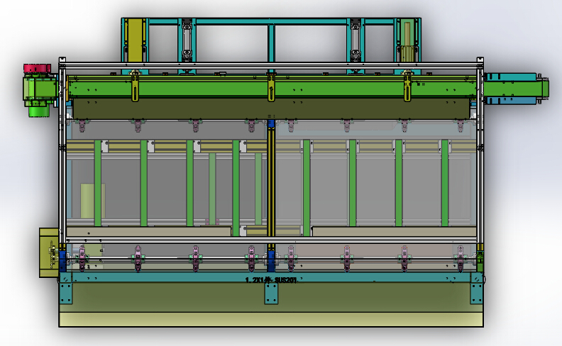 密封条生产线收料台sw18可编辑