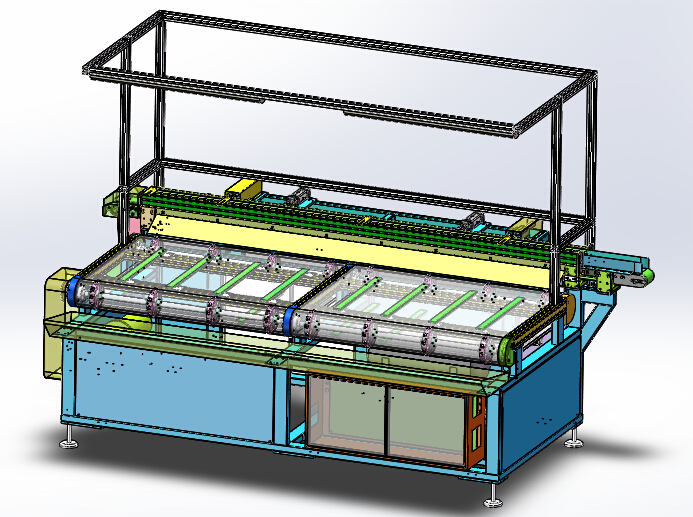 密封条生产线收料台sw18可编辑