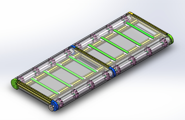 密封条生产线收料台sw18可编辑
