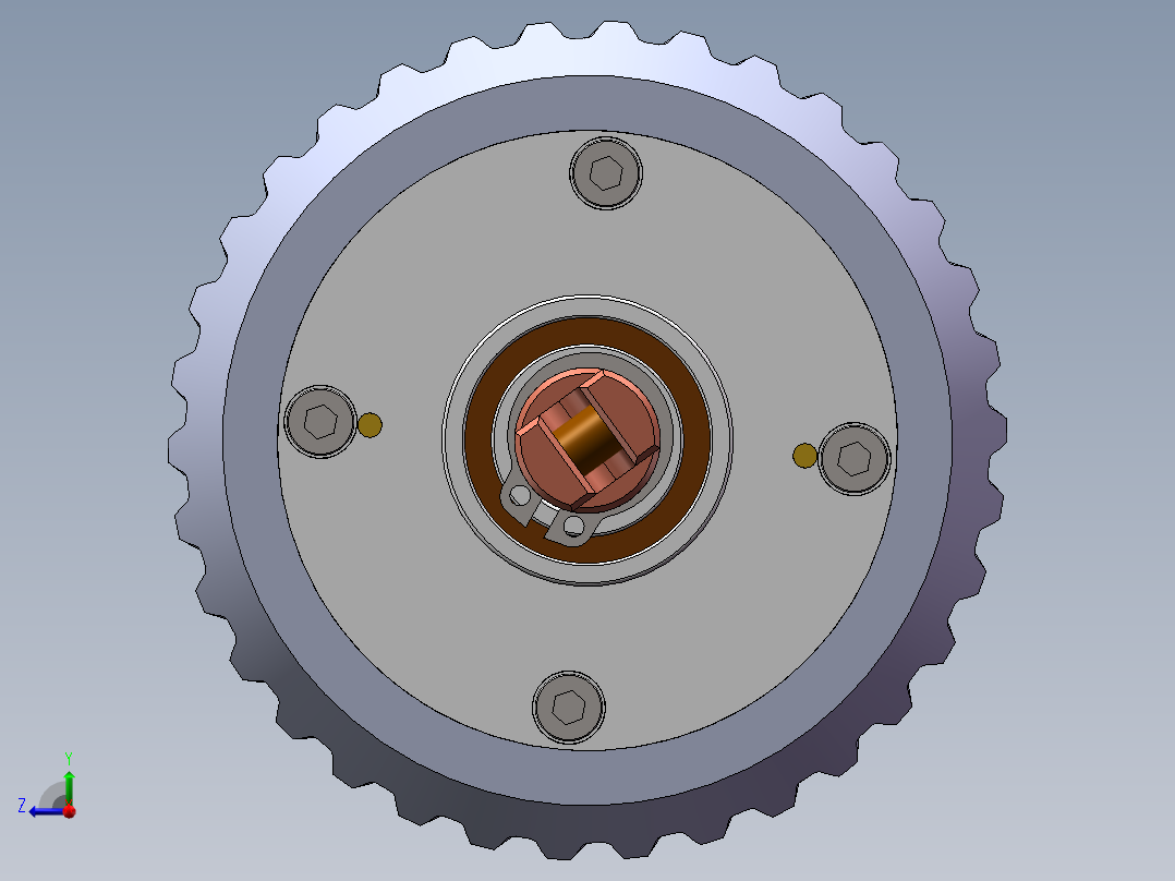 差速器设计sw18可编辑右视图