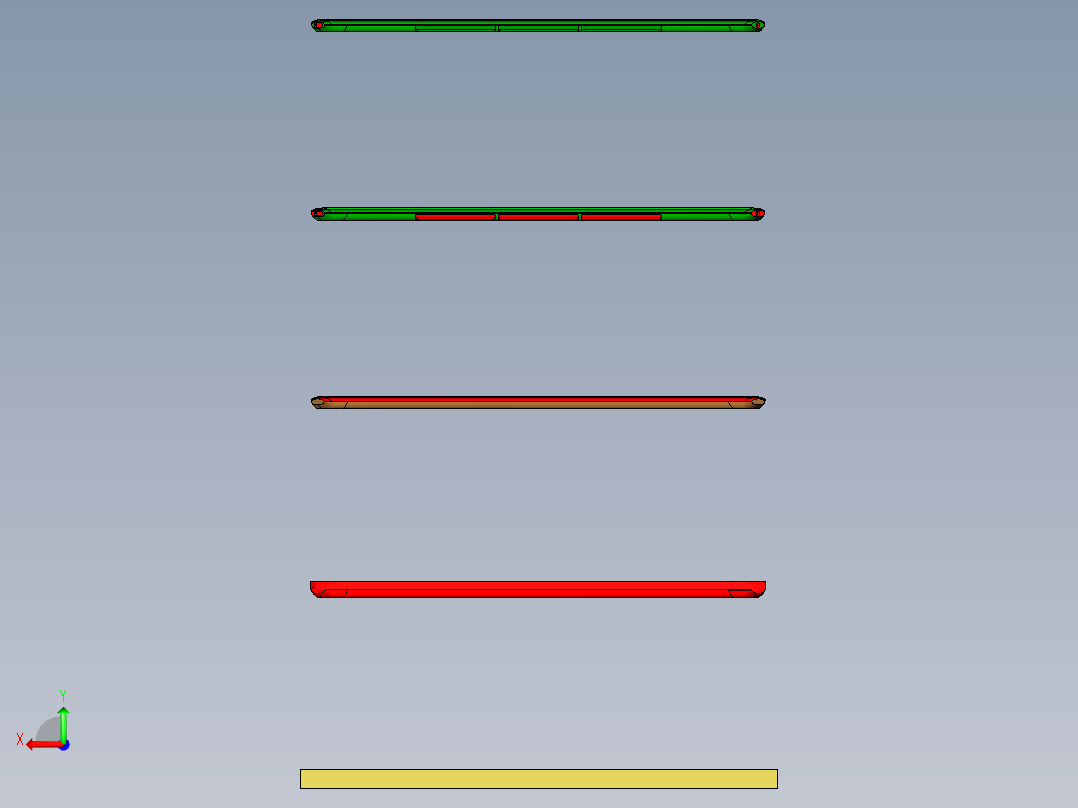 HP-C外观样品-工序图后视图