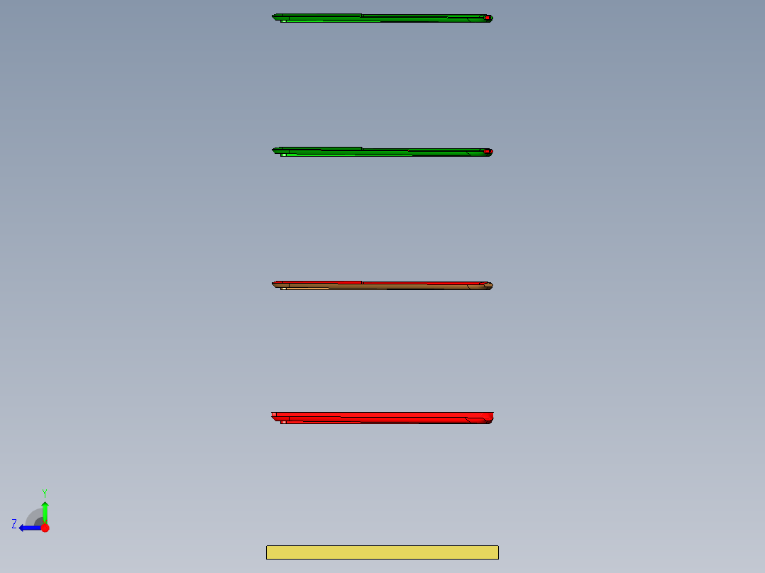 HP-C外观样品-工序图右视图