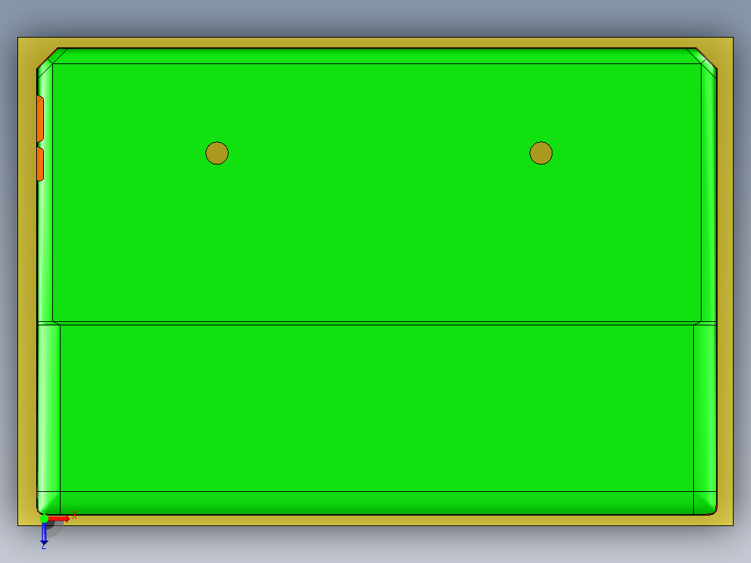 HP-C外观样品-工序图俯视图