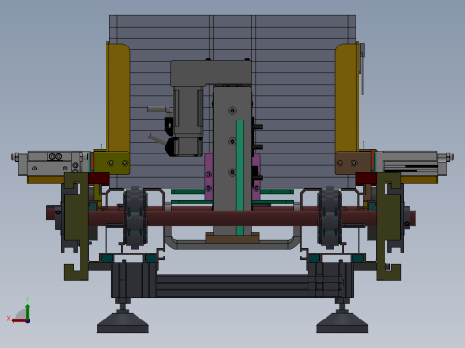 伺服定位托盘自动空盘拆垛满盘码垛倍速链输送系统后视缩略图