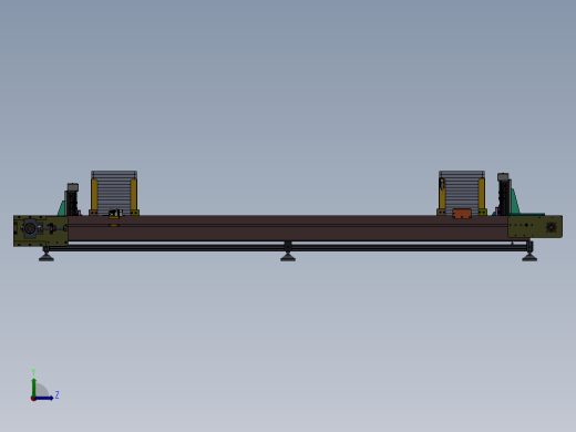 伺服定位托盘自动空盘拆垛满盘码垛倍速链输送系统左视缩略图