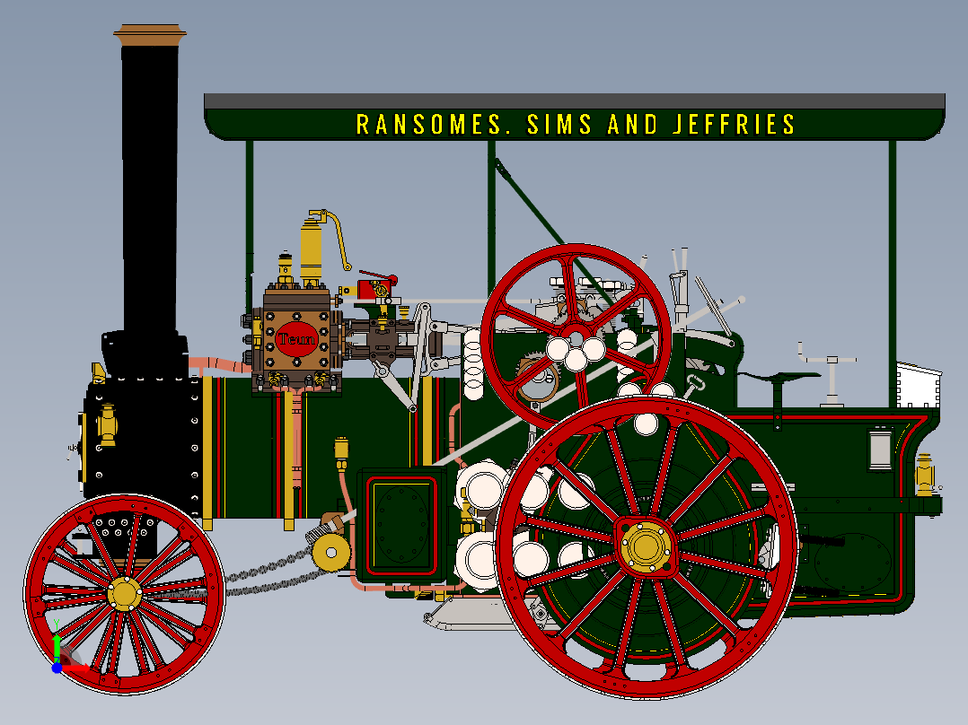 拖拉机、四轮车(2)前视图