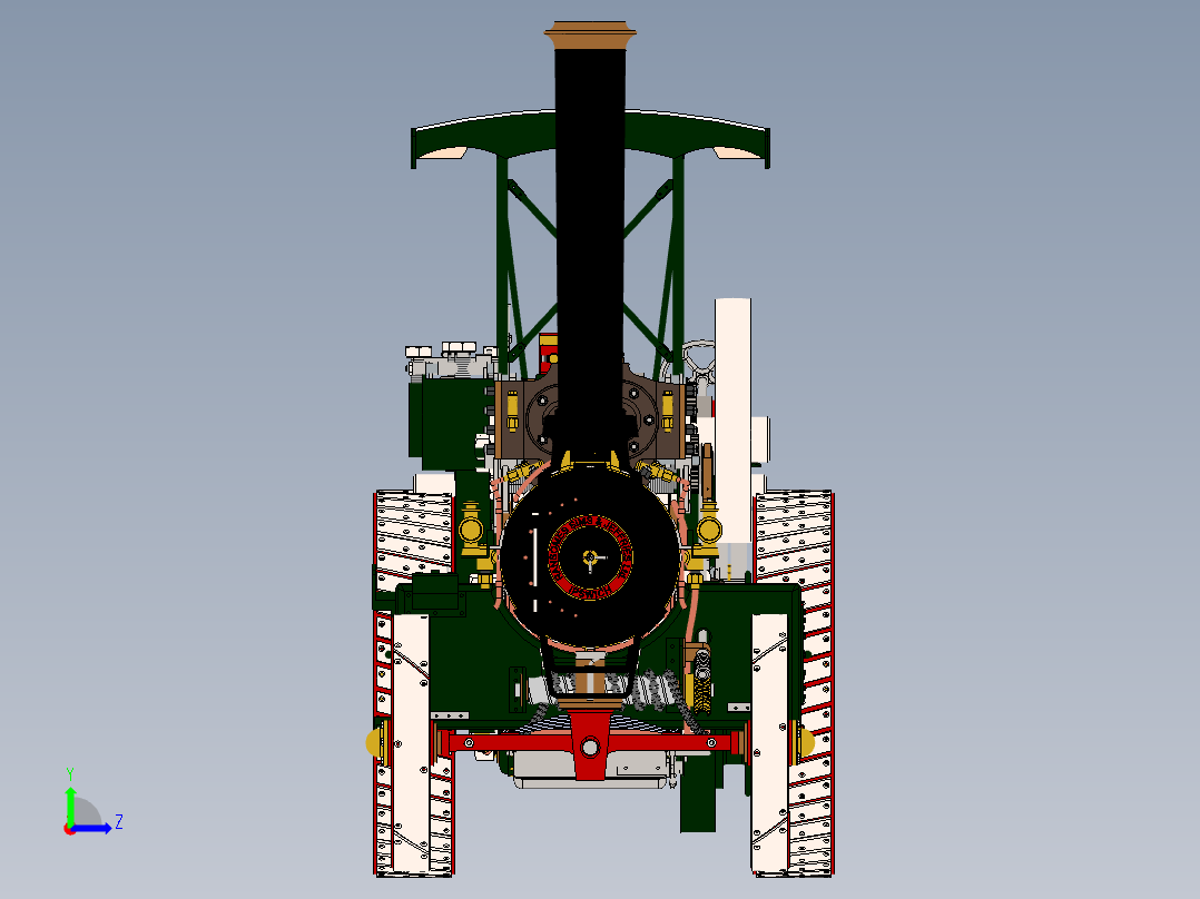 拖拉机、四轮车(2)左视图