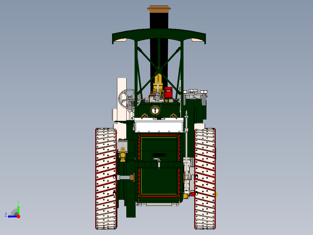 拖拉机、四轮车(2)右视图