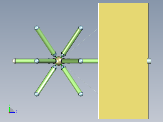 爆炸型吊灯左视缩略图