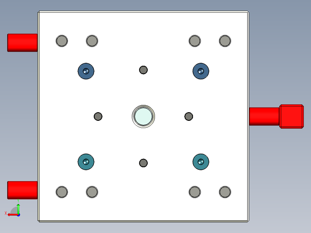 注塑模具、模具(15)后视图