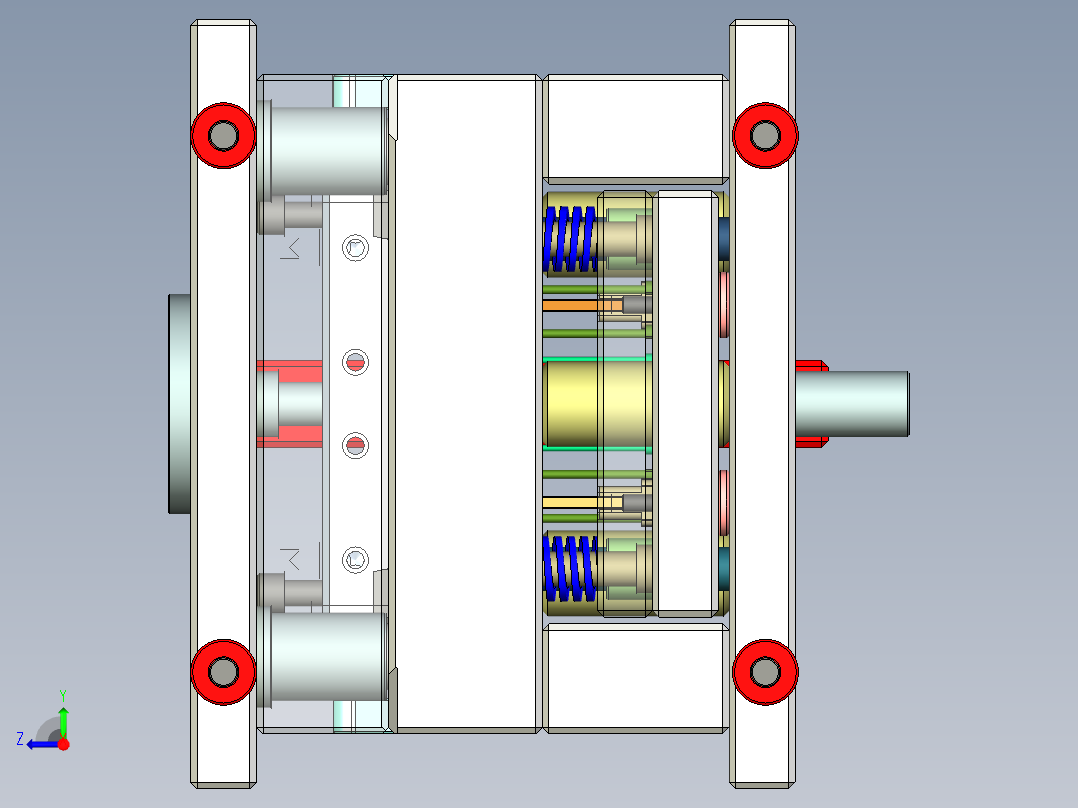 注塑模具、模具(15)右视图