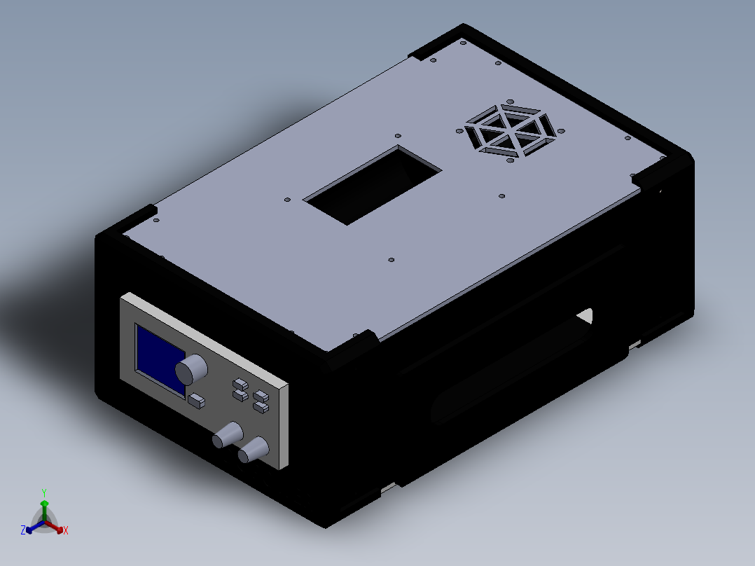 电源(21)正等轴测图