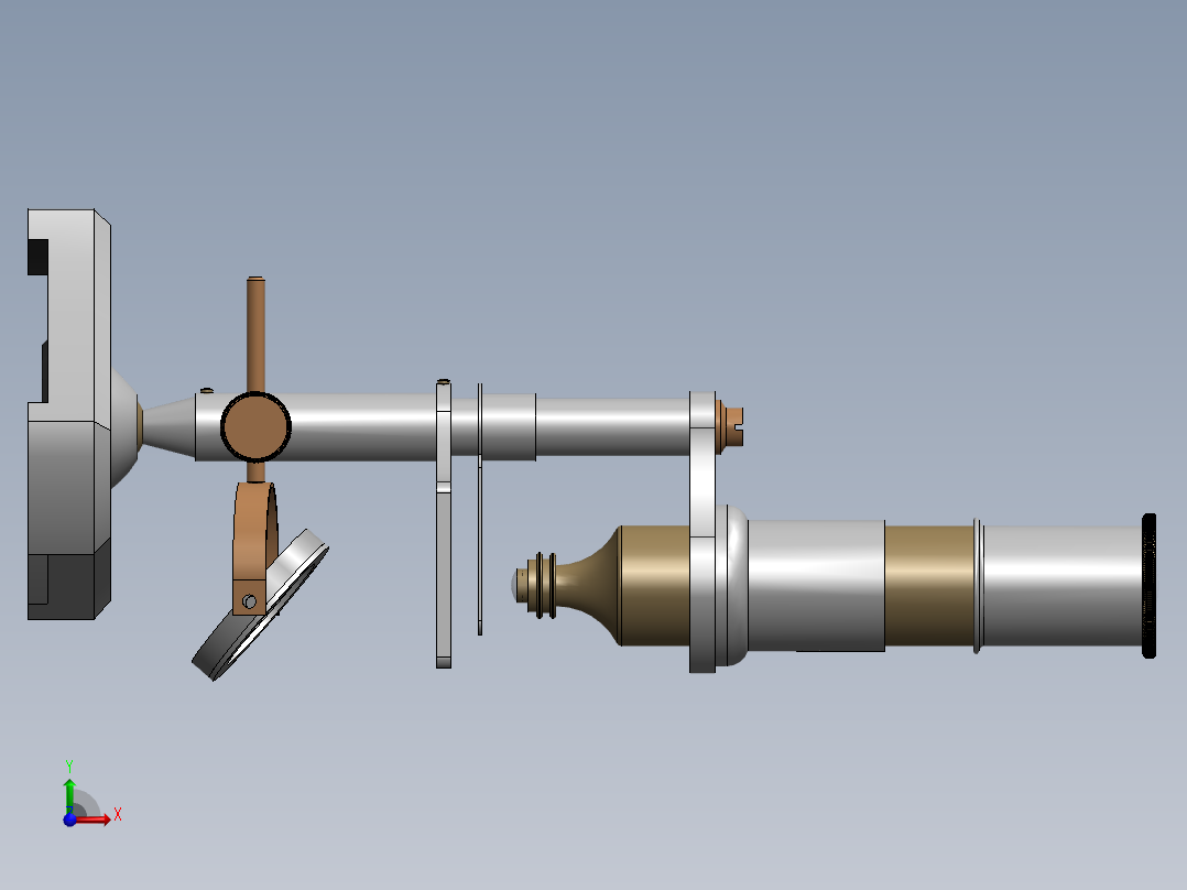 显微镜(5)前视图