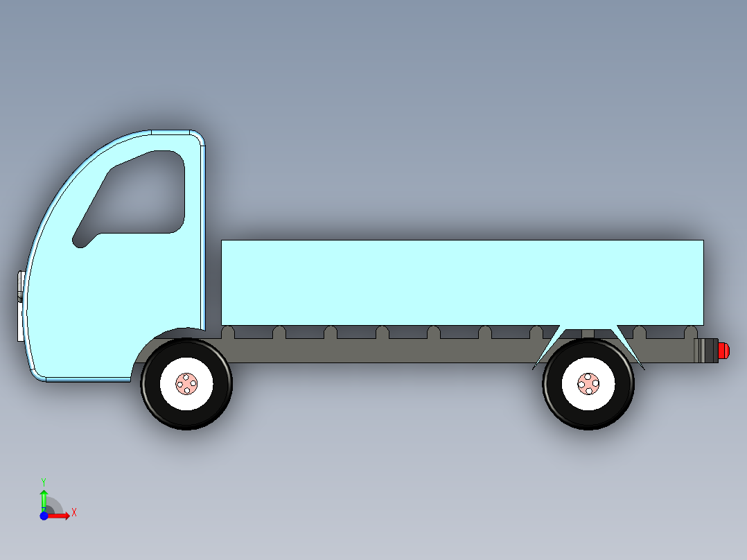 B3003563-移动钻地机前视图