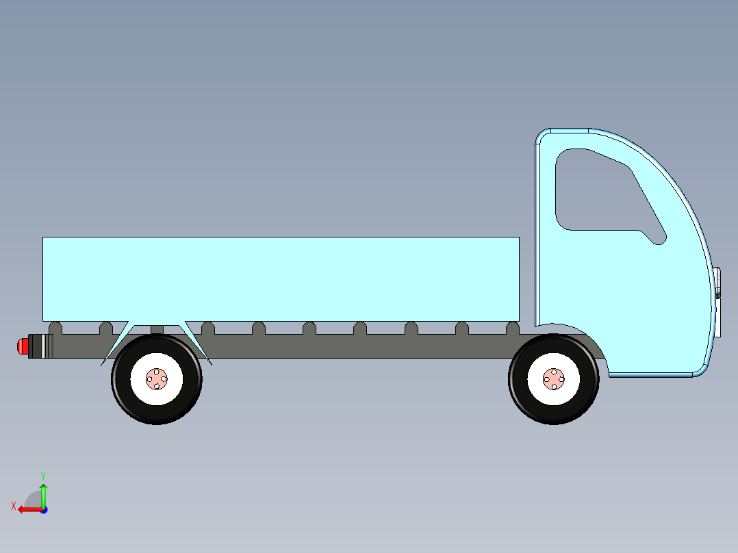 B3003563-移动钻地机后视图