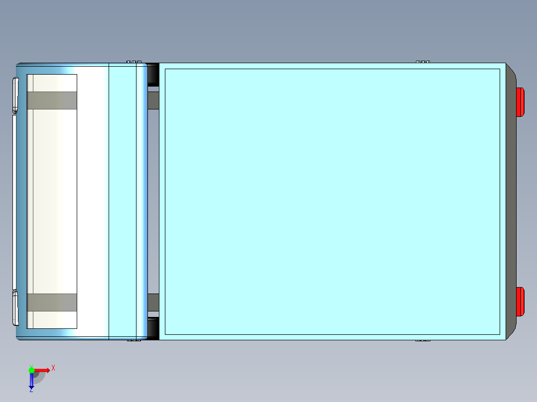 B3003563-移动钻地机俯视图