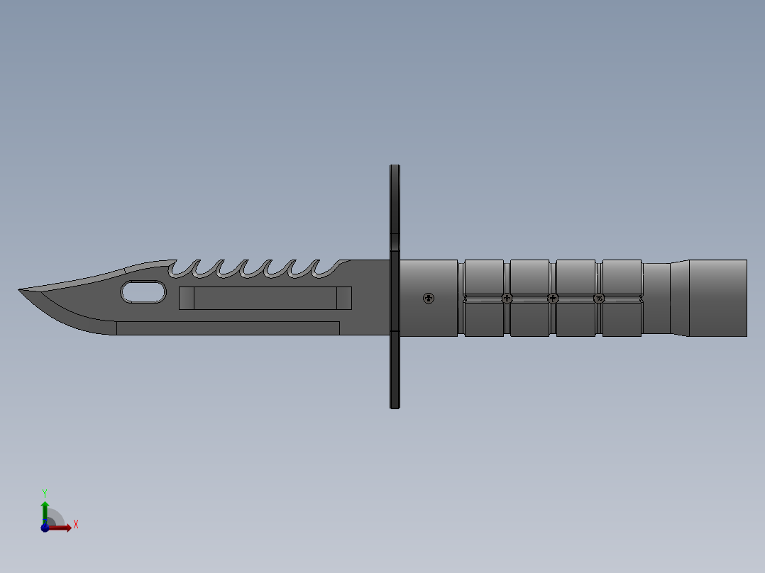 刺刀、刀(24)前视图
