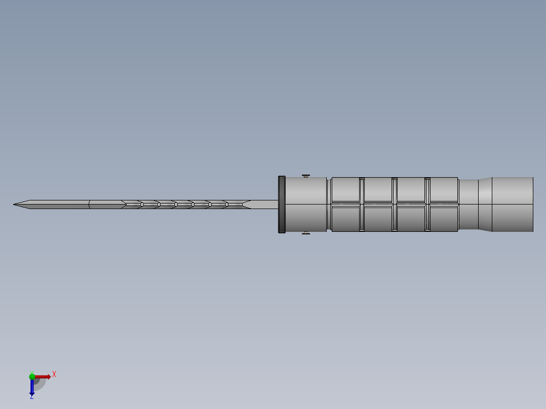 刺刀、刀(24)俯视图
