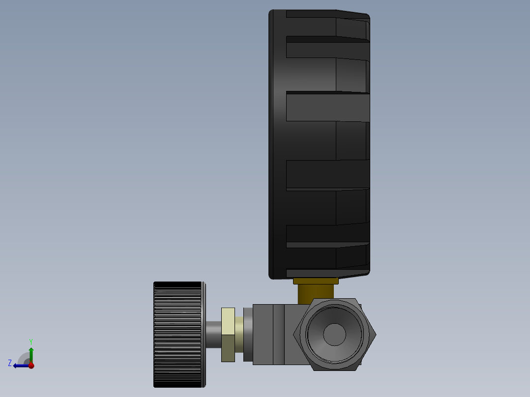 仪表、流量计(4)右视图