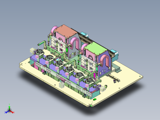 ZZ-7270 汽车传感器组件自动组装线