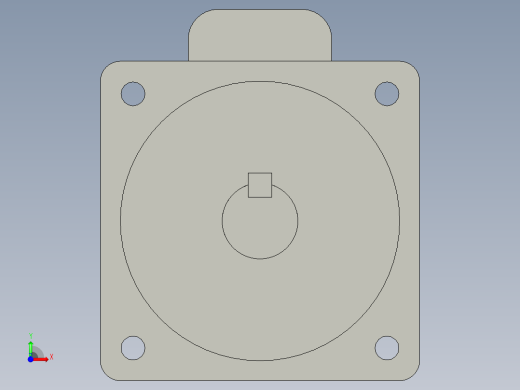 MSMF082L1V2M伺服电机前视缩略图