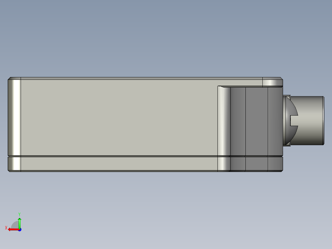 LG-MGS-HL18R01磁导航传感器后视图