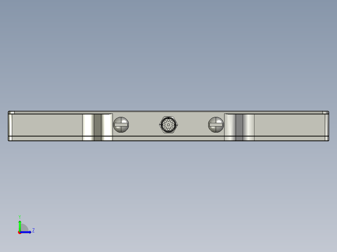 LG-MGS-HL18R01磁导航传感器左视图