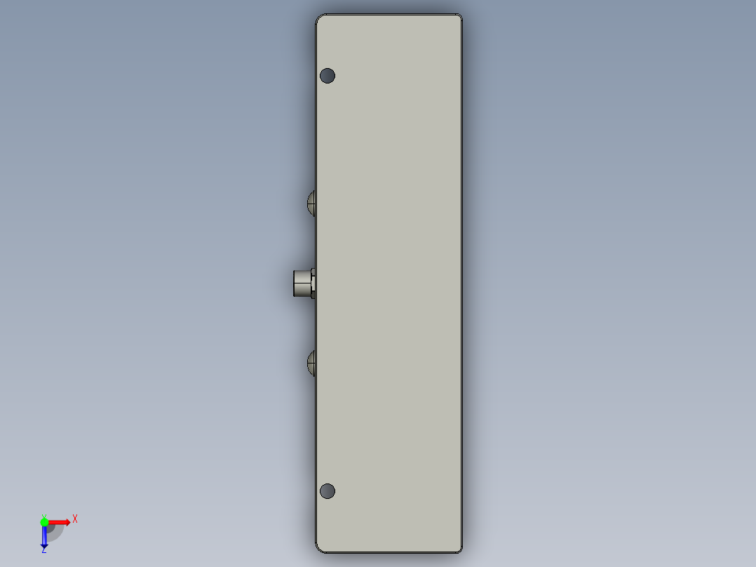 LG-MGS-HL18R01磁导航传感器俯视图