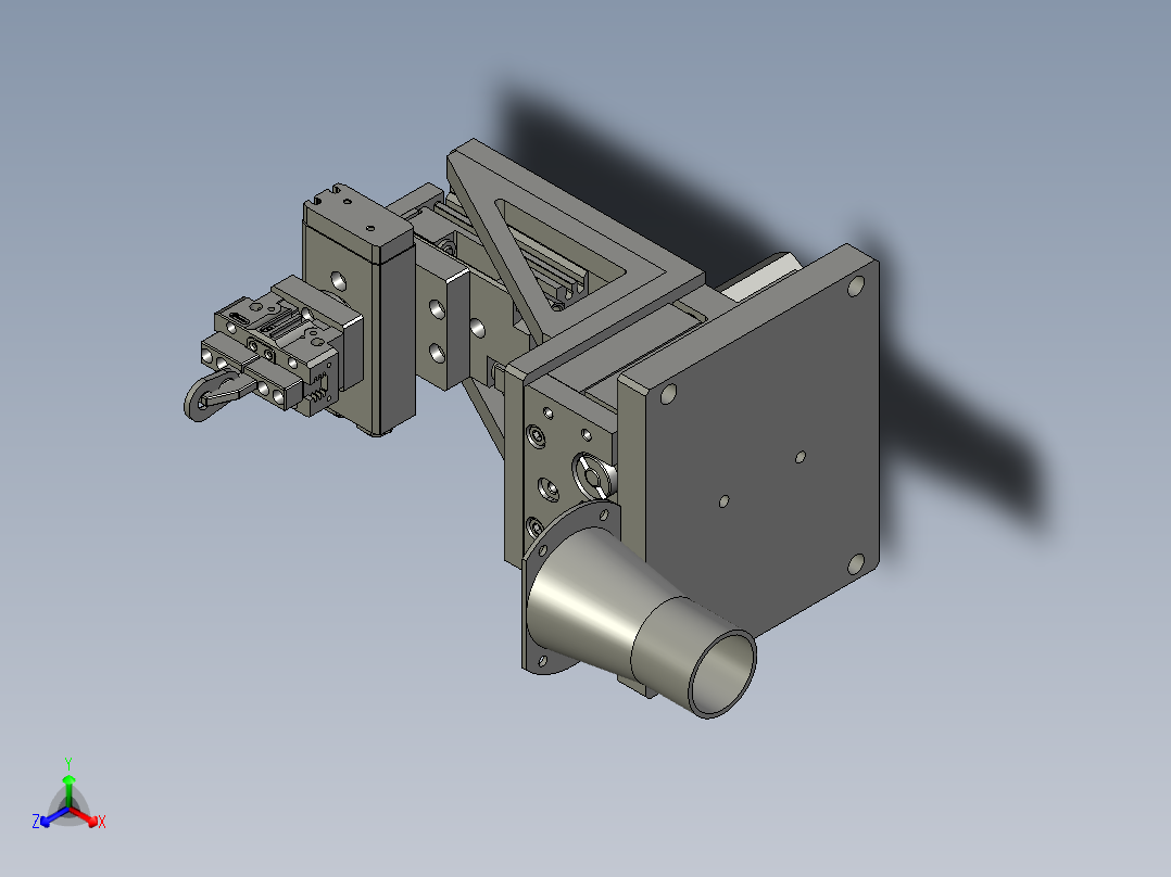 不锈钢拉环自动压装生产线设计-Lever翻转组件-00