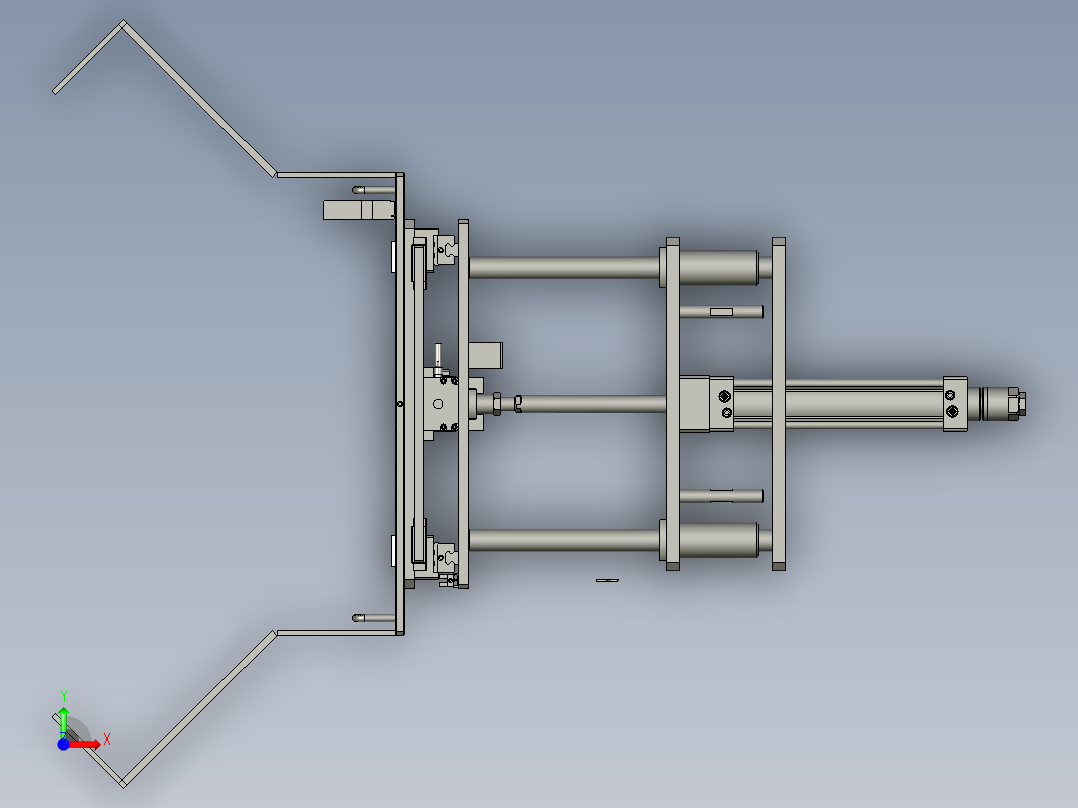 07-00顶升组件前视图