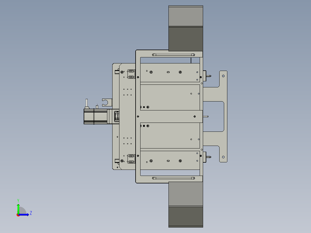 07-00顶升组件左视图