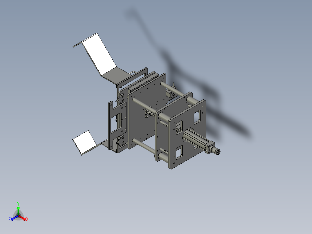 07-00顶升组件正等轴测图