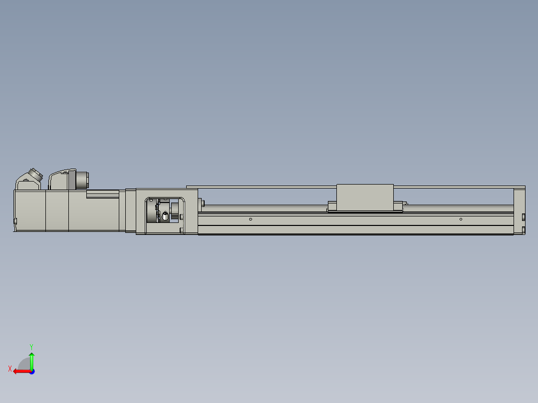 上银模组KK60-300组件-2022080101-0805后视图