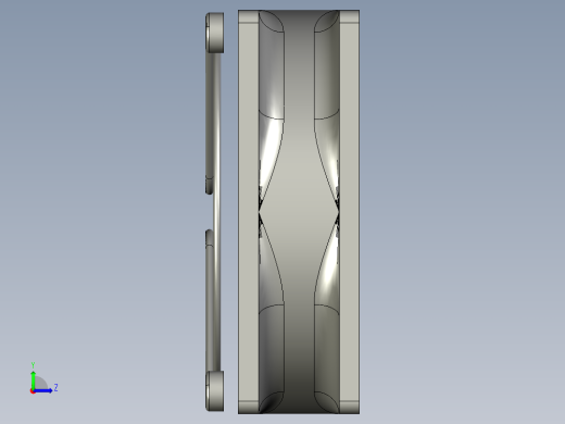 8025FXDS尺寸80x80x25-24V带铁丝护盖左视缩略图