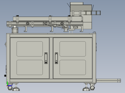 YLU055-001-机架移动模组左视缩略图